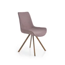 CHAIR K 290, ASH GRAY / ANTIQUE GOLD